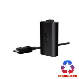 KIT CARGA Y JUEGA NEGRO XBOX ONE (SEMINUEVO)