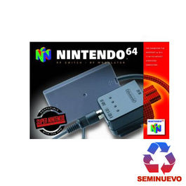 ADAPTADOR RF NINTENDO 64 OFICIAL (SEMINUEVO)