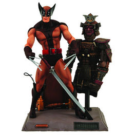 FIGURA WOLVERINE BROWN MARVEL SELECT 18 CM
