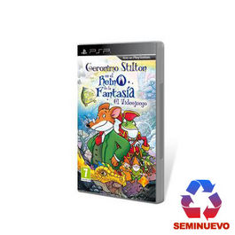 GERONIMO STILTON EN EL REINO DE LA FANTASIA PSP (SEMINUEVO)