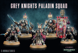 WH 40K GREY KNIGHTS PALADIN SQUAD