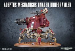 WH 40K ADEPTUS MECHANICUS ONAGER DUNECRAWLER (CAJA ADEPTUS MECHANICUS)