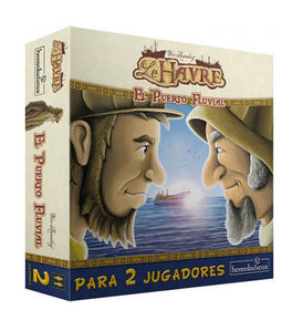 JUEGO DE MESA LE HAVRE PARA DOS JUGADORES PUERTO FLUVIAL