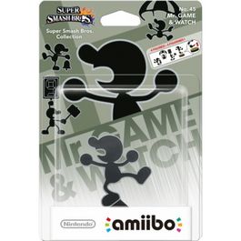 FIGURA AMIIBO SMASH BROS MR. GAME & WATCH