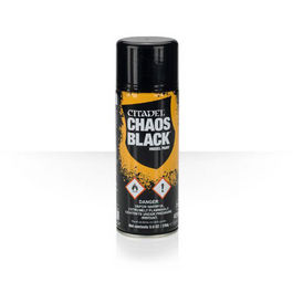 WH SPRAY CITADEL CHAOS BLACK (SPRAY IMPRIMACION NEGRA)