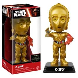 FIGURA WACKY WOBBLER STAR WARS EPISODIO VII C-3PO 15 CM