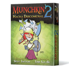 JUEGO DE CARTAS MUNCHKIN 2 HACHA DESCOMUNAL