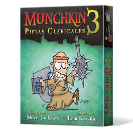 JUEGO DE CARTAS MUNCHKIN 3 PIFIAS CLERICALES