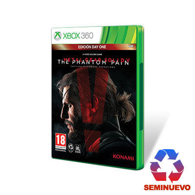 consonante Deseo recepción METAL GEAR SOLID V THE PHANTOM PAIN XBOX 360 (SEMINUEVO) - GAMEVIP