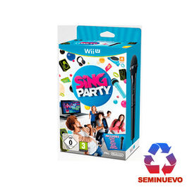 SING PARTY Wii U + MICROFONO (SEMINUEVO)
