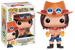 FIGURA POP ONE PIECE PORTGAS. D. ACE 9 CM