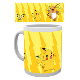 TAZA POKEMON PIKACHU EVOLVE