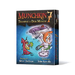 JUEGO DE CARTAS MUNCHKIN 7 TRAMPAS A DOS MANOS