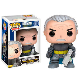 FIGURA POP BATMAN THE DARK KNIGHT RETURNS ARMORED BATMAN (UNMASKED) 9 CM