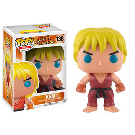 FIGURA POP STREET FIGHTER KEN 9  CM