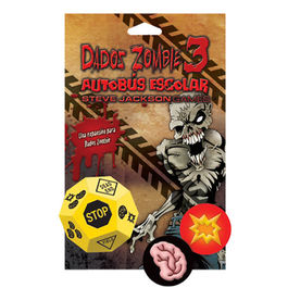 DADOS ZOMBIE 3 AUTOBUS ESCOLAR