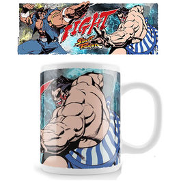 TAZA STREET FIGHTER HAWK VS HONDA