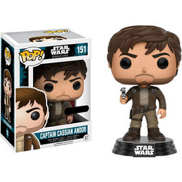 FIGURA POP STAR WARS ROGUE ONE CAPTAIN CASSIAN ANDOR BROW JACKET 9 CM