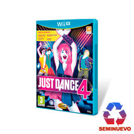 JUST DANCE 4 Wii U (SEMINUEVO)