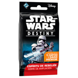 STAR WARS DESTINY ESPIRITU DE REBELION SOBRE DE AMPLIACION