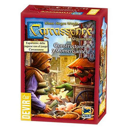 JUEGO DE MESA CARCASSONNE CONSTRUCTORES Y COMERCIANTES
