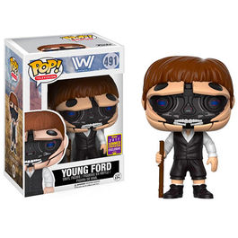 FIGURA POP WESTWORLD YOUNG FORD UNMASKED 2017 SUMMER CONVENTION EXCLUSIVE 9 CM