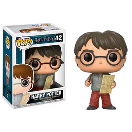 FIGURA POP HARRY POTTER - HARRY POTTER WITH MARAUDERS MAP 9 CM