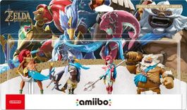 FIGURA AMIIBO COLECCION ZELDA PACK 4 FIGURAS (DARUK, MIPHA, REVALI, URBOSA)