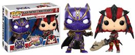 PACK FIGURAS POP MARVEL VS CAPCOM BLACK PANTHER VS MONSTER HUNTER 9 CM