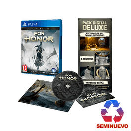 FOR HONOR DELUXE EDITION PS4 (SEMINUEVO)