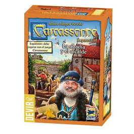 JUEGO DE MESA CARCASSONNE LA ABADIA Y EL ALCALDE