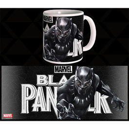 TAZA MARVEL BLACK PANTHER BLACK