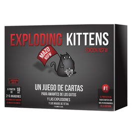 JUEGO DE CARTAS EXPLODING KITTENS NSFW
