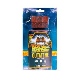 JUEGO DE DADOS BACK TO THE FUTURE OUTATIME REGRESO AL FUTURO