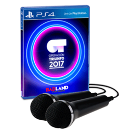 OPERACION TRIUNFO 2017 + 2 MICROFONOS PS4
