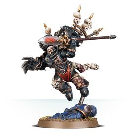 WH 40K HAARKEN WORLDCLAIMER HERALD OF THE APOCALYPSE (MARINES DEL CAOS)