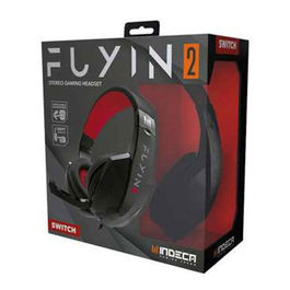 AURICULARES HEADSET INDECA FUYIN 2 ROJO STEREO GAMING SWITCH