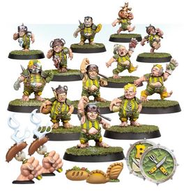 WH GREENFIELD GRASSHUGGERS (BLOOD BOWL HALFLINGS)