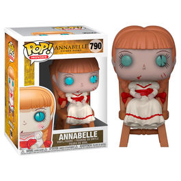 FIGURA POP THE CONJURING (EXPEDIENTE WARREN) ANNABELLE IN CHAIR 9 CM