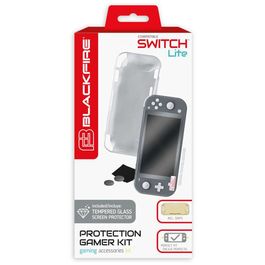 SILICONE SLEEVE GAMER KIT BLACKFIRE SWITCH LITE