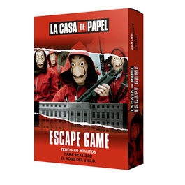 JUEGO DE CARTAS LA CASA DE PAPEL ESCAPE GAME