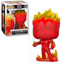 FIGURA POP MARVEL 80TH HUMAN TORCH (FIRST APPEARANCE) 9 CM