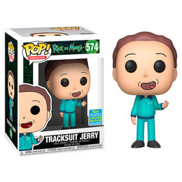 FIGURA POP RICK & MORTY TRACKSUITE JERRY EXCLUSIVE SDCC 9 CM