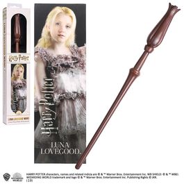 VARITA HARRY POTTER - LUNA LOVEGOOD + MARCADOR 3D 30 CM