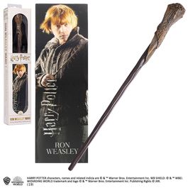 VARITA HARRY POTTER - RON WEASLEY + MARCADOR 3D 30 CM