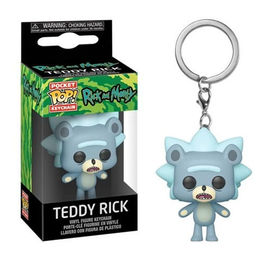 LLAVERO POP RICK & MORTY TEDDY RICK 4CM