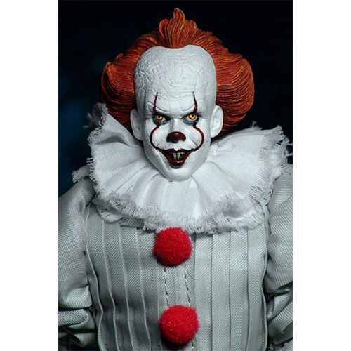 FIGURA STEPHEN KING IT PENNYWISE ROPA DE TELA 20CM