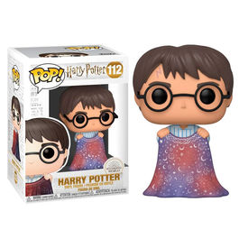 FIGURA POP HARRY POTTER WITH INVISIBILITY CLOAK 9 CM
