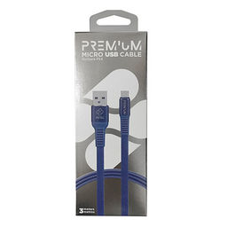 CABLE DE CARGA PARA MANDOS PREMIUM PS4 AZUL FR-TEC