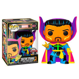FIGURA POP MARVEL BLACK LIGHT DR. STRANGE 9 CM